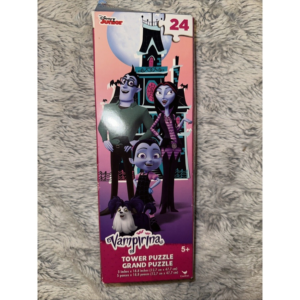 Disney Junior Vampirina Tower Puzzle 24 Piece Grand Puzzle Cardinal‎ 5x18.8in